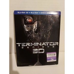 Terminator Genisys (Blu-ray/DVD, 2015, 3D Sealed Includes Slipcover